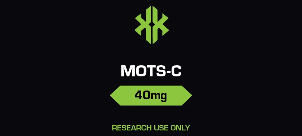 MOTS-c 40 mg supplied label